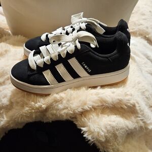 adidas Campus Black and White Women's Sneakers